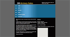 Desktop Screenshot of bbarcherysales.com